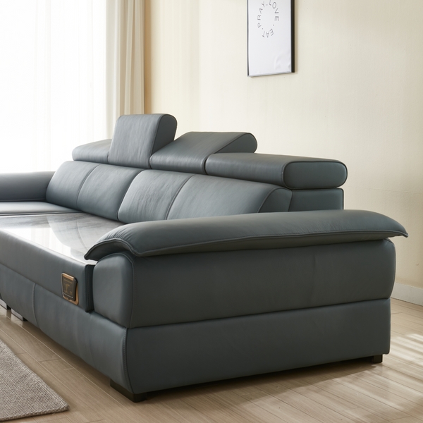 브리즈스톤 4인 와이드 돌침대쇼파 천연면피 돌소파 카우치