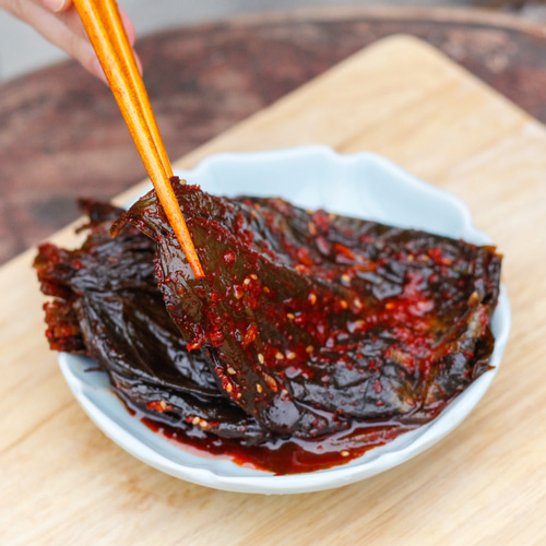순창깻잎장아찌 양념 깻잎 국산 삭힌깻잎 1kg 순창 박현순 - 상세 이미지 2