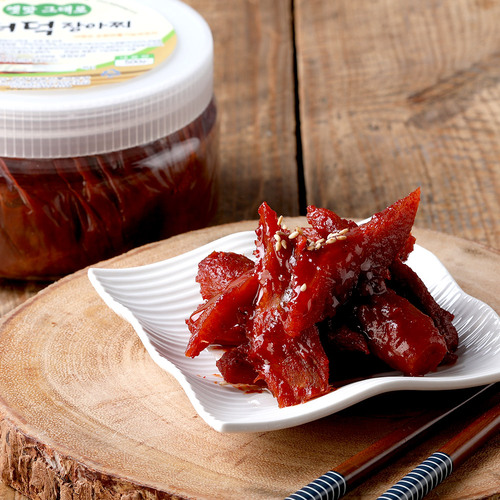 순창 태광전통고추장 더덕장아찌 500g - 메인 이미지