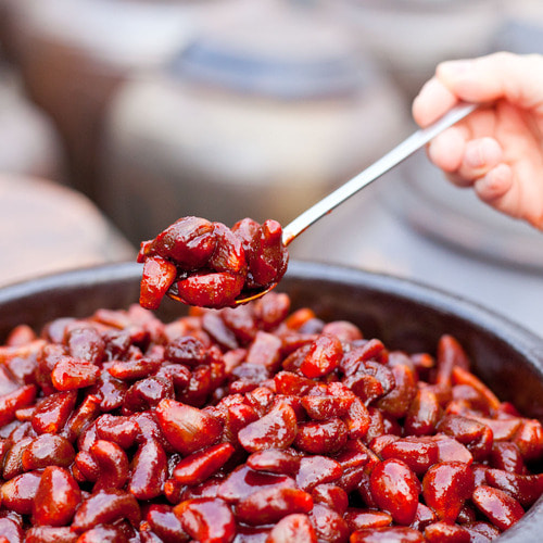 고추장 마늘 장아찌 국산 밑반찬 순창 500g 이조전통 - 메인 이미지