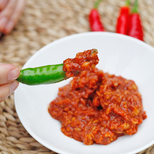 집쌈장 재래식 야채쌈장 국산콩 시골 1kg 순창 동백 - 상세 이미지 5