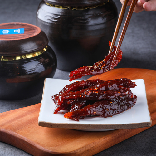 순창 굴비장아찌 안길자 기능인의 해목전통식품 500g, 1개 - 메인 이미지