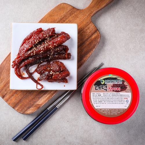 더덕장아찌 500g 김기순기능인의 순창명가전통식품 - 메인 이미지