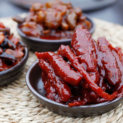 국산 더덕고추장장아찌 500g 순창 명진 - 상세 이미지 3