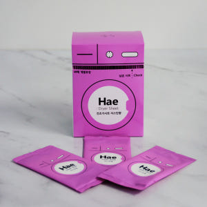 해 Hae 건조기시트 드라이시트 섬유유연제 2개 블루오션 80매 실사용 후기 | 효과 있을까? - 상품 이미지 4