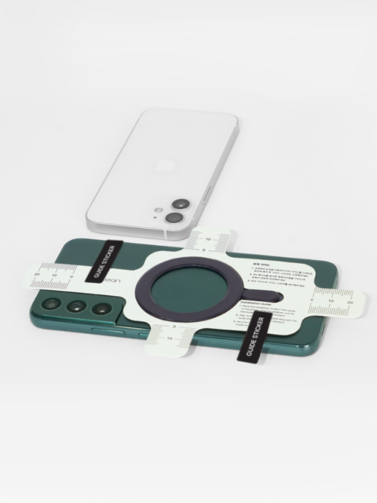 레드빈 맥세이프 링 플레이트 H1MR 자석 마그네틱 스티커 아이폰 갤럭시 Z플립 호환