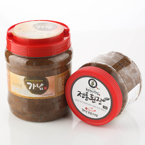 순창 재래식 조선된장 국산콩 가남 유현주 기능인 2kg, 1개 - 메인 이미지