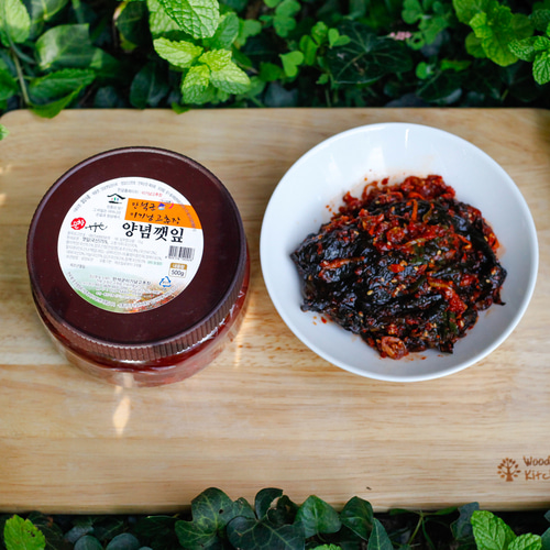 양념깻잎장아찌 반찬 500g 순창 이기남 국산 - 상세 이미지 4