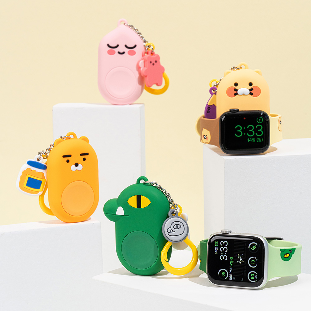 카카오프렌즈 워치톡 애플워치 보조배터리 1200mAh (어피치) - 상세 이미지 2