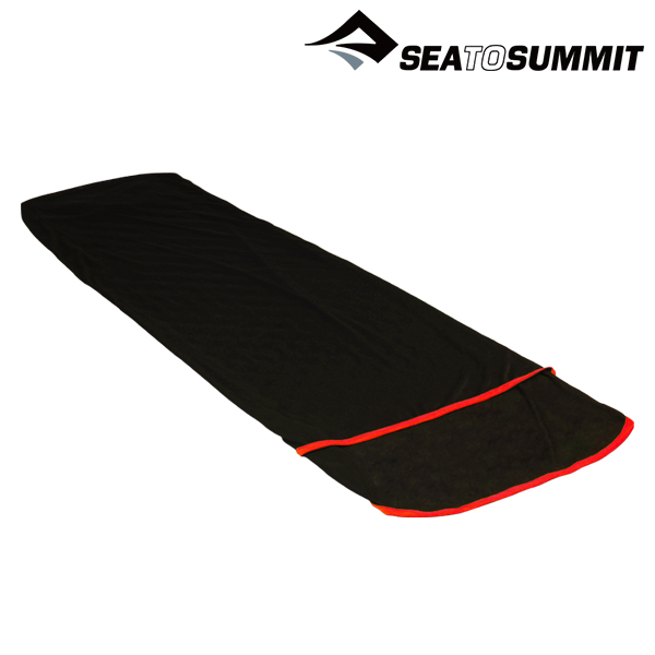 씨투써밋 써모라이트 리액터 블랙 침낭라이너 여름 초경량 침낭이너