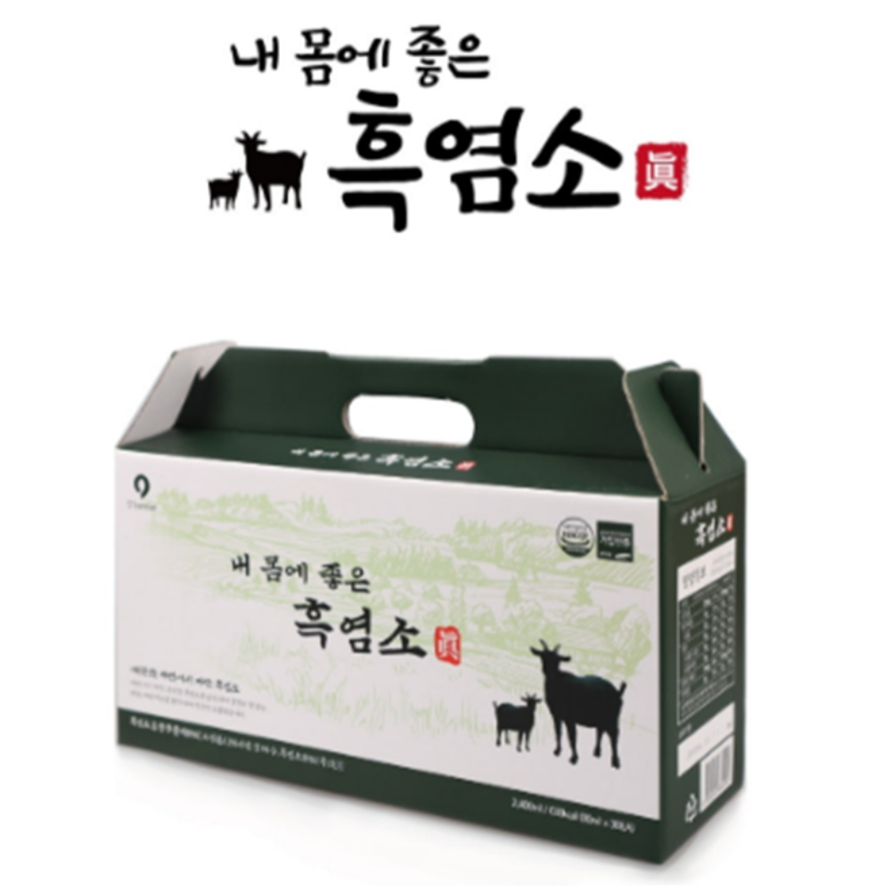 국내산 흑염소 진액 엑기스 80mlx30포 3박스 3개월분 당귀 갈근 작약 숙지황 함유 제품 이미지