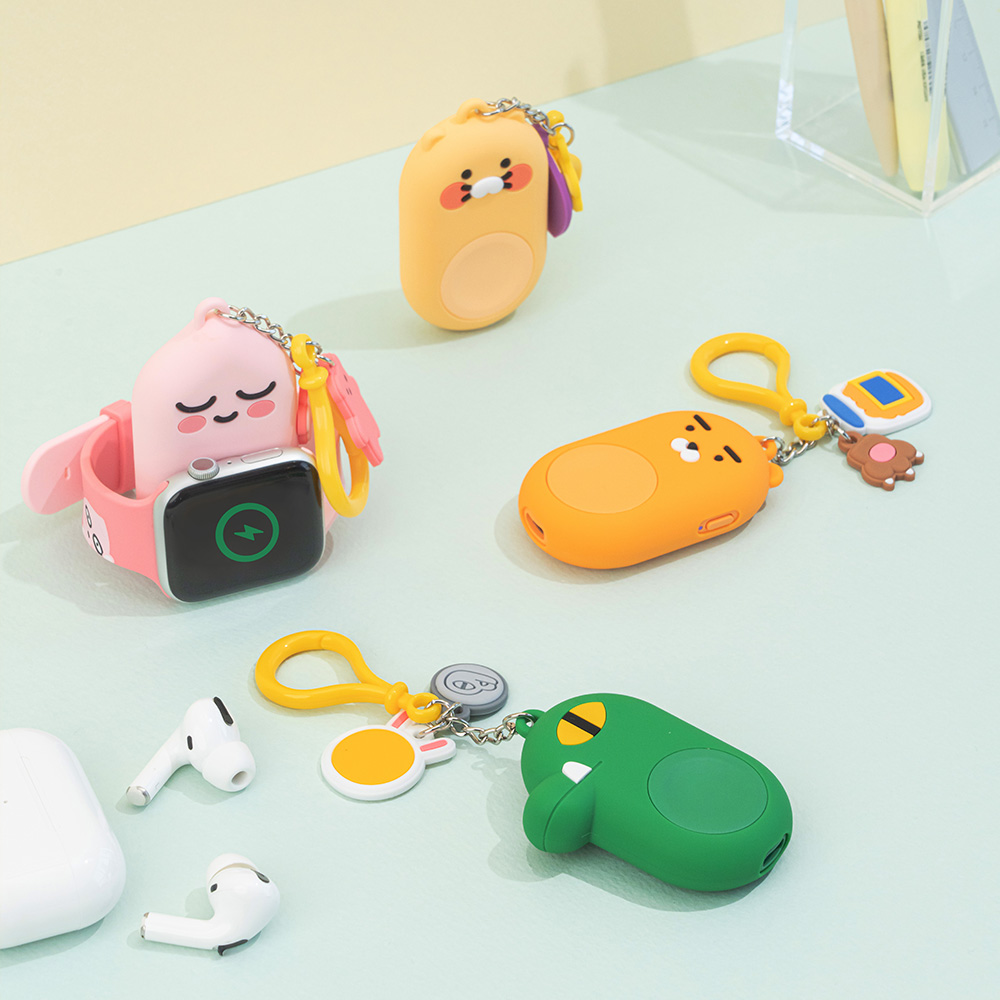 카카오프렌즈 워치톡 애플워치 보조배터리 1200mAh (어피치) - 상세 이미지 3