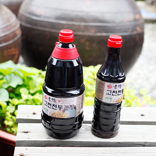 시골간장 조선 국간장 국산콩 순창 고전 900ml, 1개 - 상품 이미지