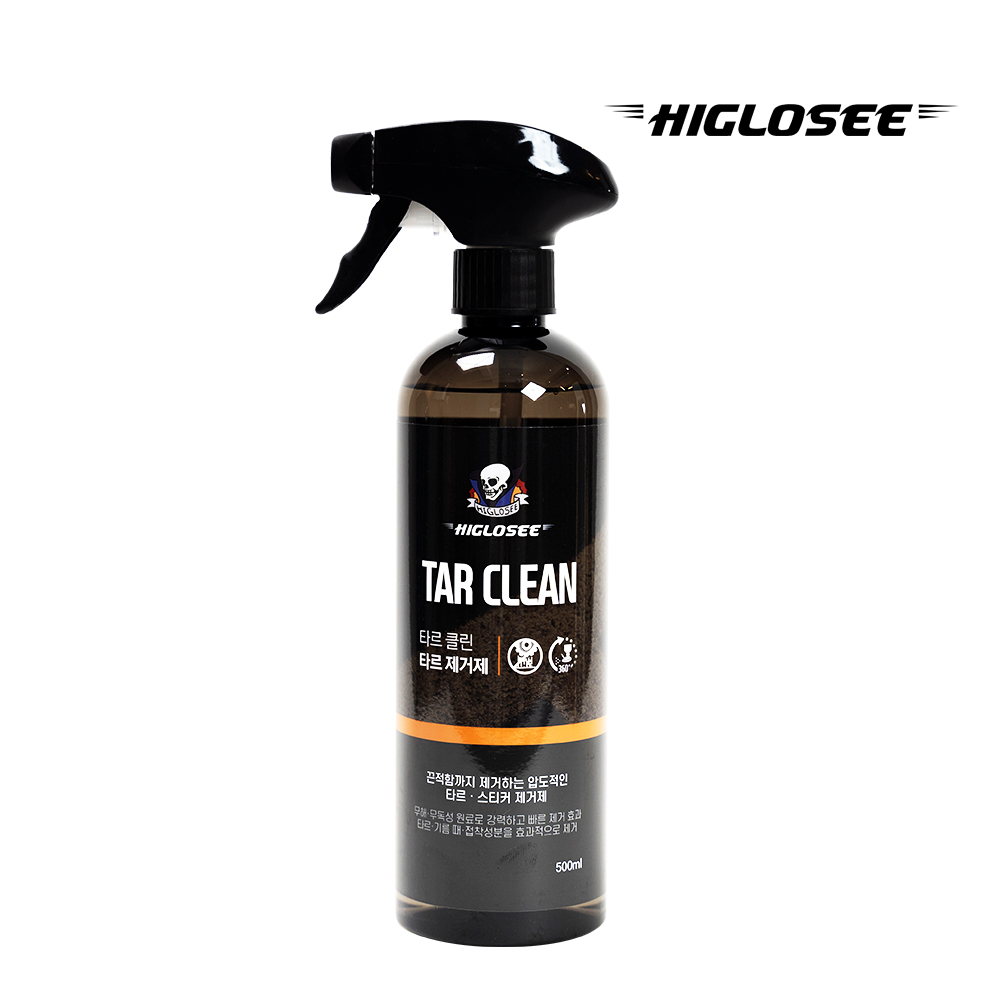 하이글로씨 타르클린 타르 스티커 제거제 500ML 1개 - 상품 이미지