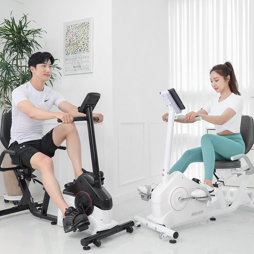 멜킨 스마트 좌식 실내자전거 가정용 재활 싸이클 즈위프트 실내바이크 운동기구 헬스 사이클 - 상세 이미지 5