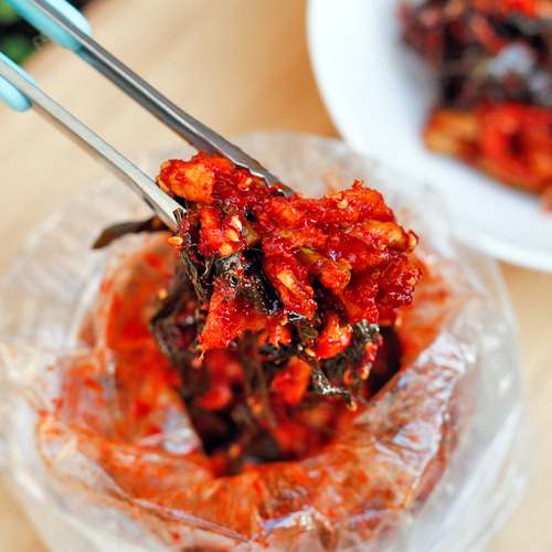무말랭이 장아찌 밥반찬 국산 순창 이기남 500g - 상세 이미지 3