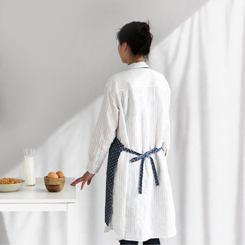DOTY 앞치마 KS1001FAP 블루 3814.3831, 롱 - 상세 이미지 4