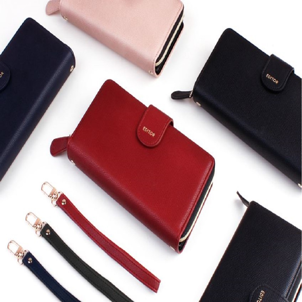 갤럭시S22 플러스 케이스 카드 지갑 스트랩 핸드폰