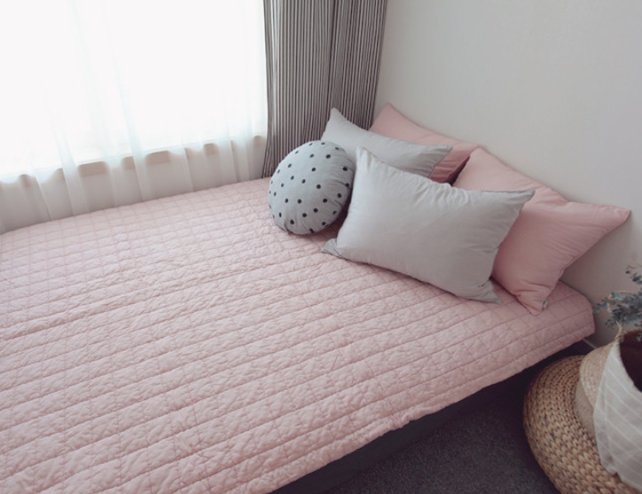 피그먼트 순면패드 싱글 아이방 누빔 사계절