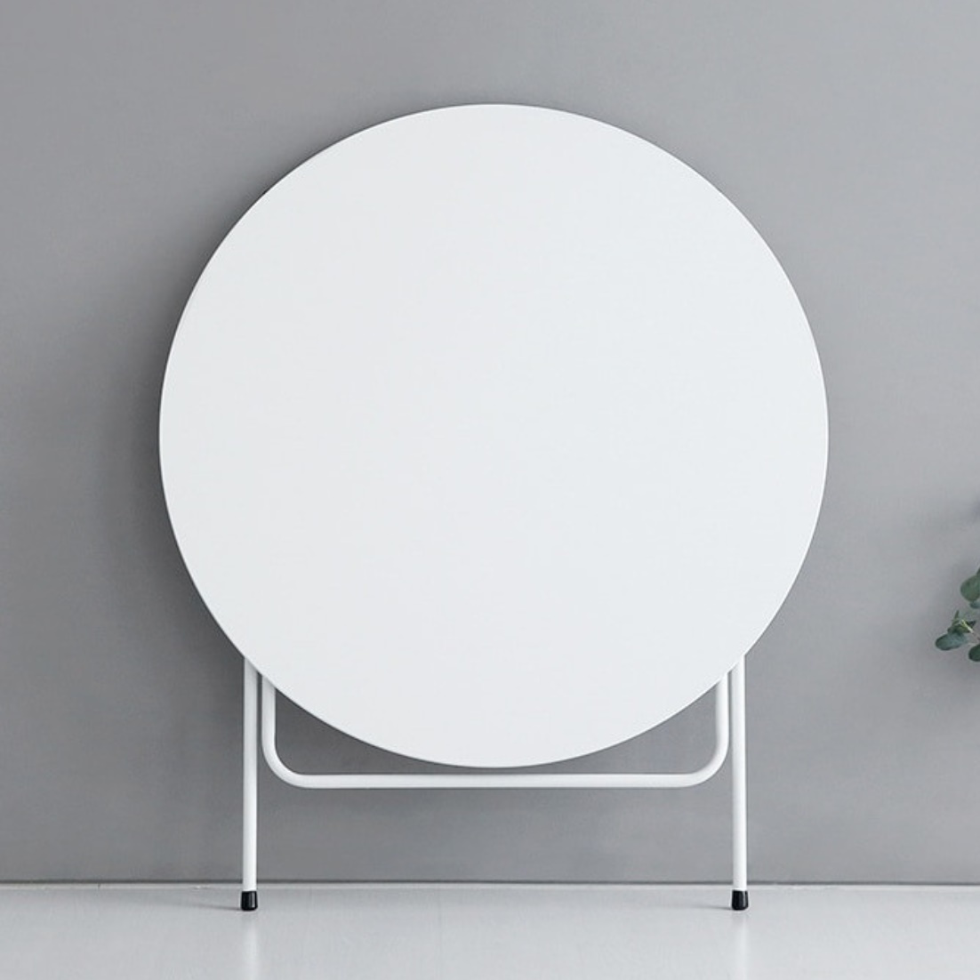 접이식원형테이블 간이식탁 입식 자취식탁 접는테이블