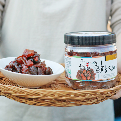 전통식품 모듬장아찌 국산재료 향적원 6종류 혼합 1kg - 상품 이미지
