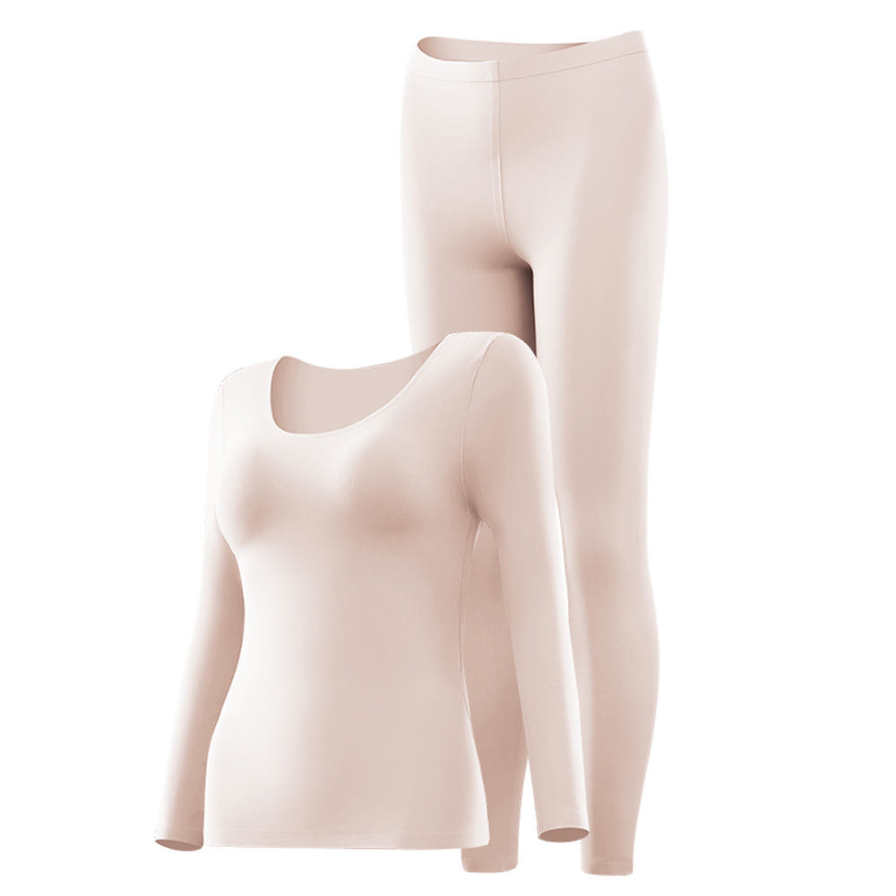 노라인피스 여성 발열 내의 세트