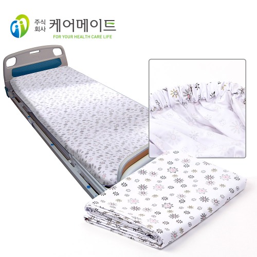 케어메이트 환자 병원 요양원용 침대 커버 밴드형 - 상품 이미지