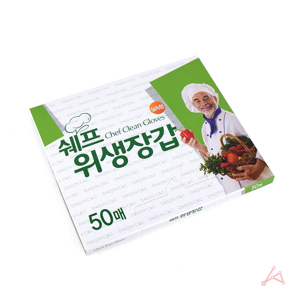 일회용비닐장갑 위생장갑 50매 - 상세 이미지 5