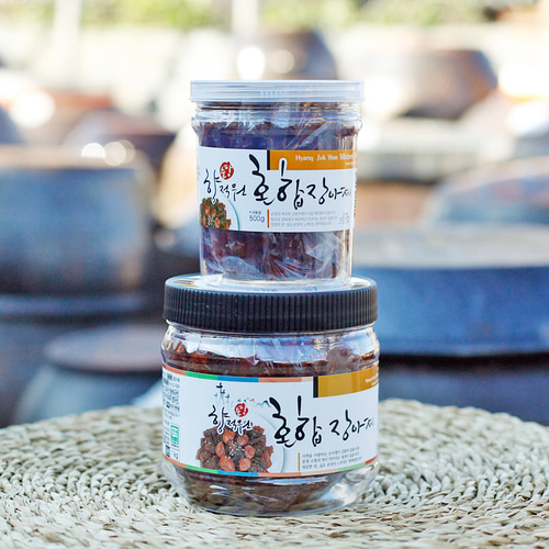 전통식품 모듬장아찌 국산재료 향적원 6종류 혼합 1kg - 상세 이미지 5