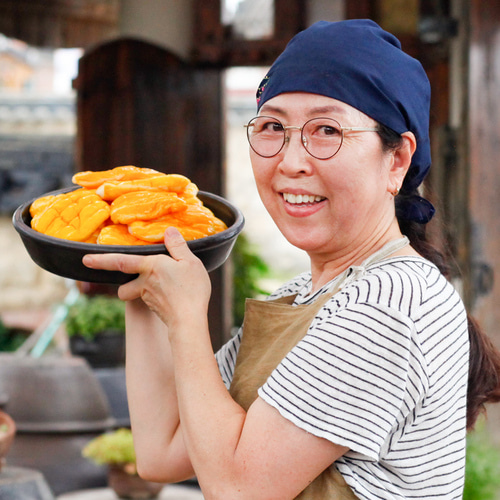 노랑 참외장아찌 절임 안매운 반찬 순창 김점례 - 메인 이미지