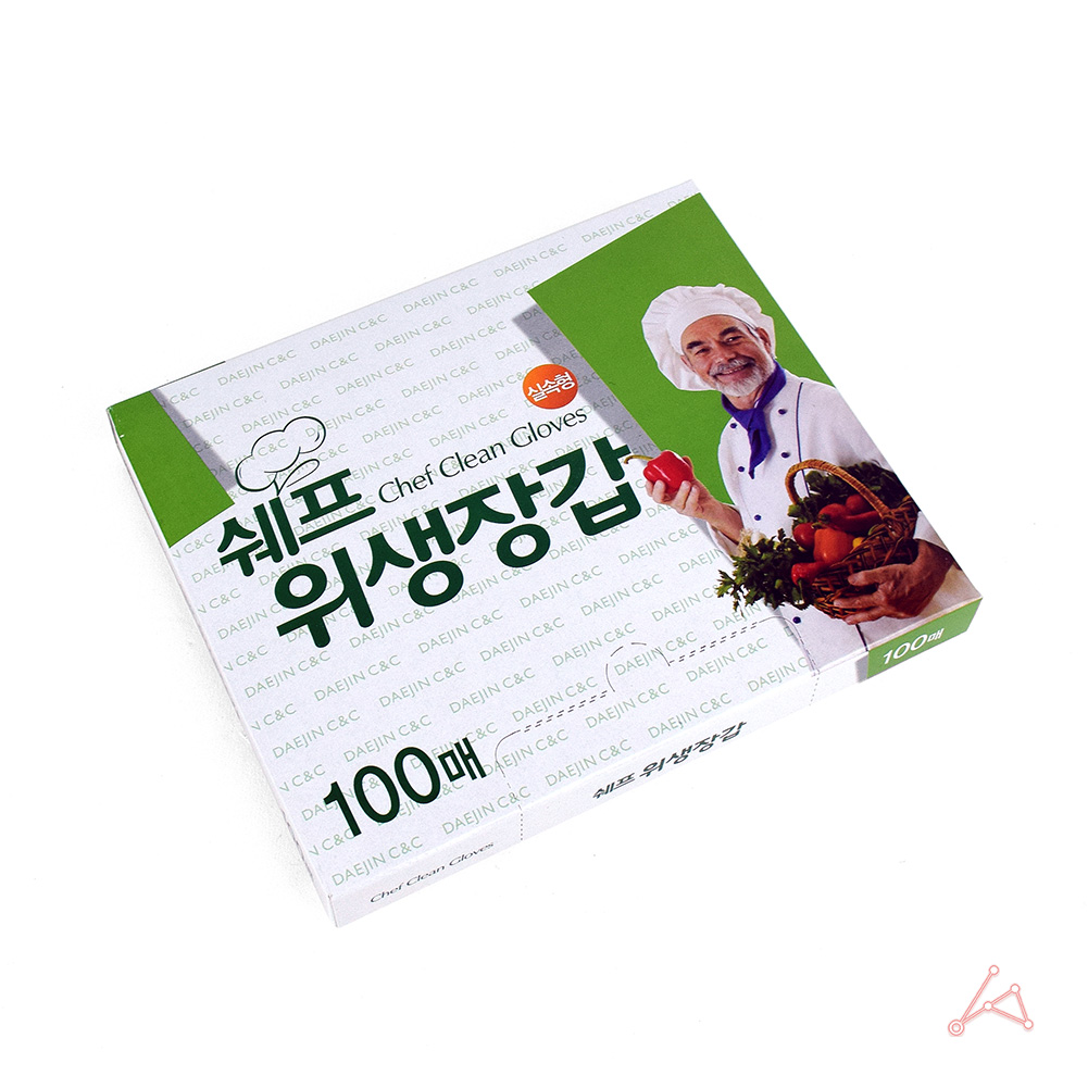일회용비닐장갑 위생장갑 100매 - 상세 이미지 5