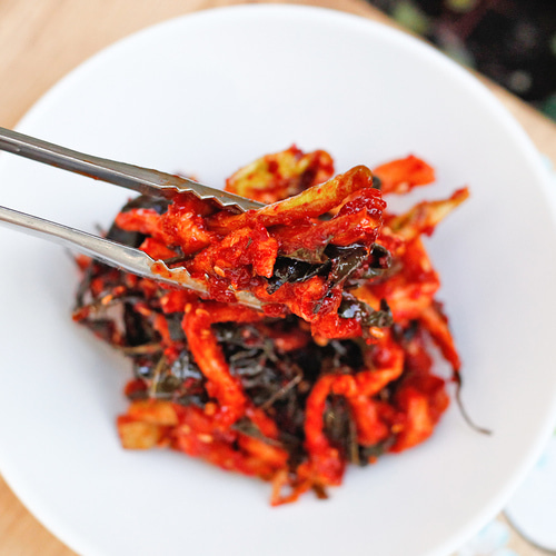 무말랭이 장아찌 밥반찬 국산 순창 이기남 500g - 상세 이미지 5