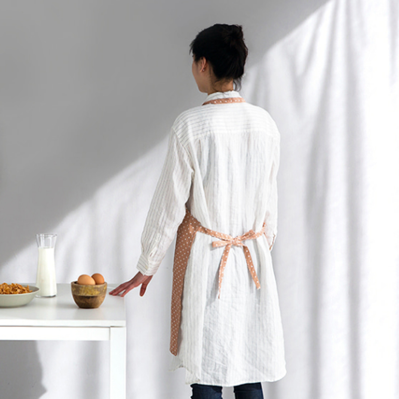 DOTY 앞치마 KS1001FAP 핑크 1265.2317, 롱 - 상세 이미지 2