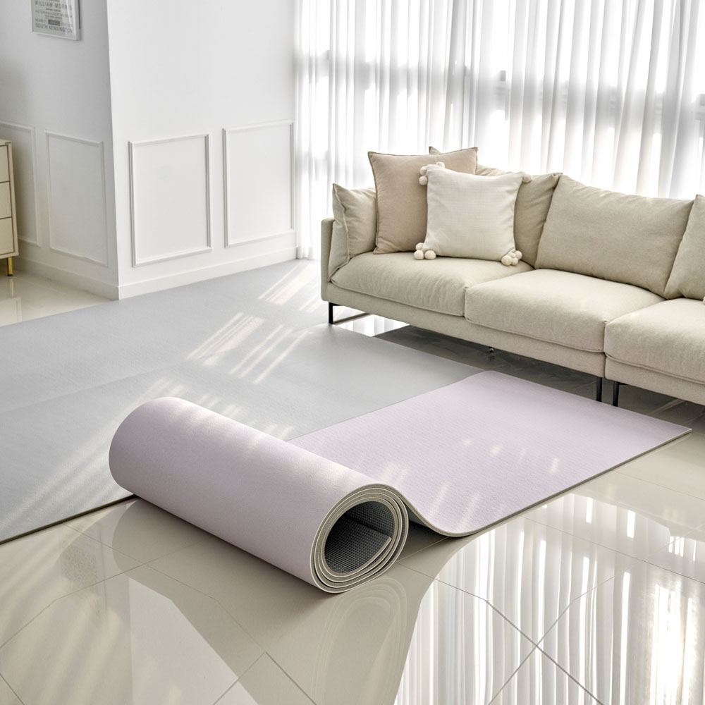 롤마루 층간소음 롤매트 plus 셀프시공 PVC 유아 아기 놀이방 복도 거실 110x100cm 이미지 8