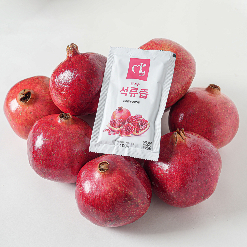 무첨가 고당도 석류즙 농축 원액 주스 100ml x 60포 이미지 4