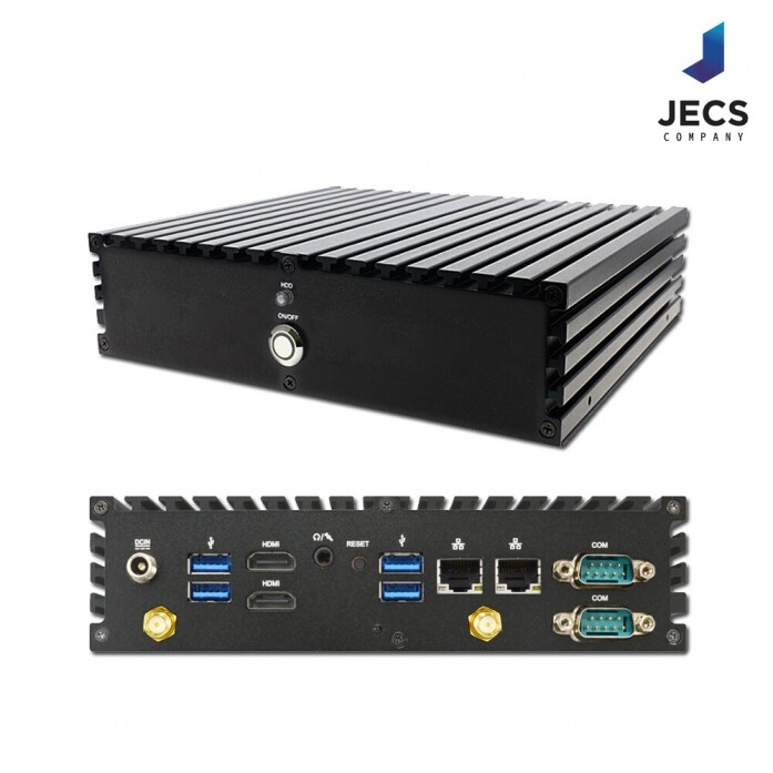 산업용PC JBC390-3455 8G/256G 실외용 먼지안심마개 -20~60도 (2xRS232, 4xUSB 3.0) 팬리스 ...