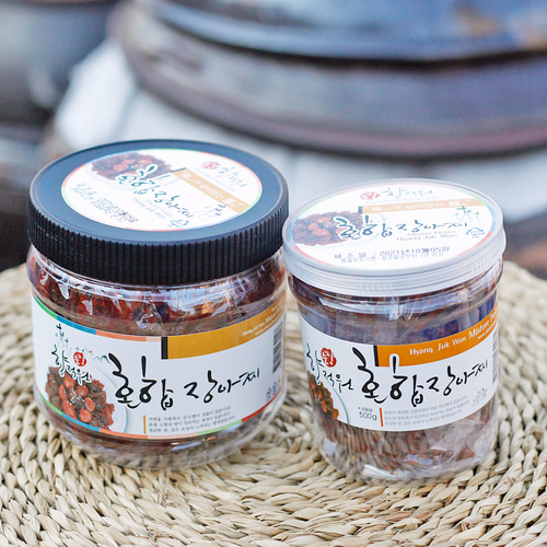 전통식품 모듬장아찌 국산재료 향적원 6종류 혼합 1kg - 상세 이미지 4