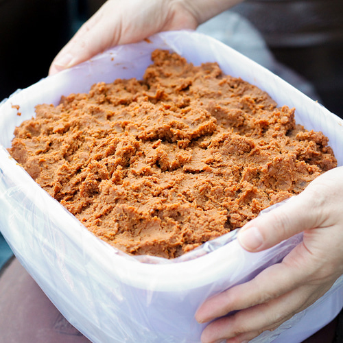 국산콩 시골 된장 조선 맛있는 항아리숙성 순창 해목전통식품 1kg, 1개 - 상세 이미지 4