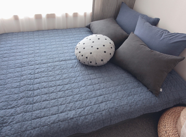 피그먼트 순면패드 싱글 아이방 누빔 사계절