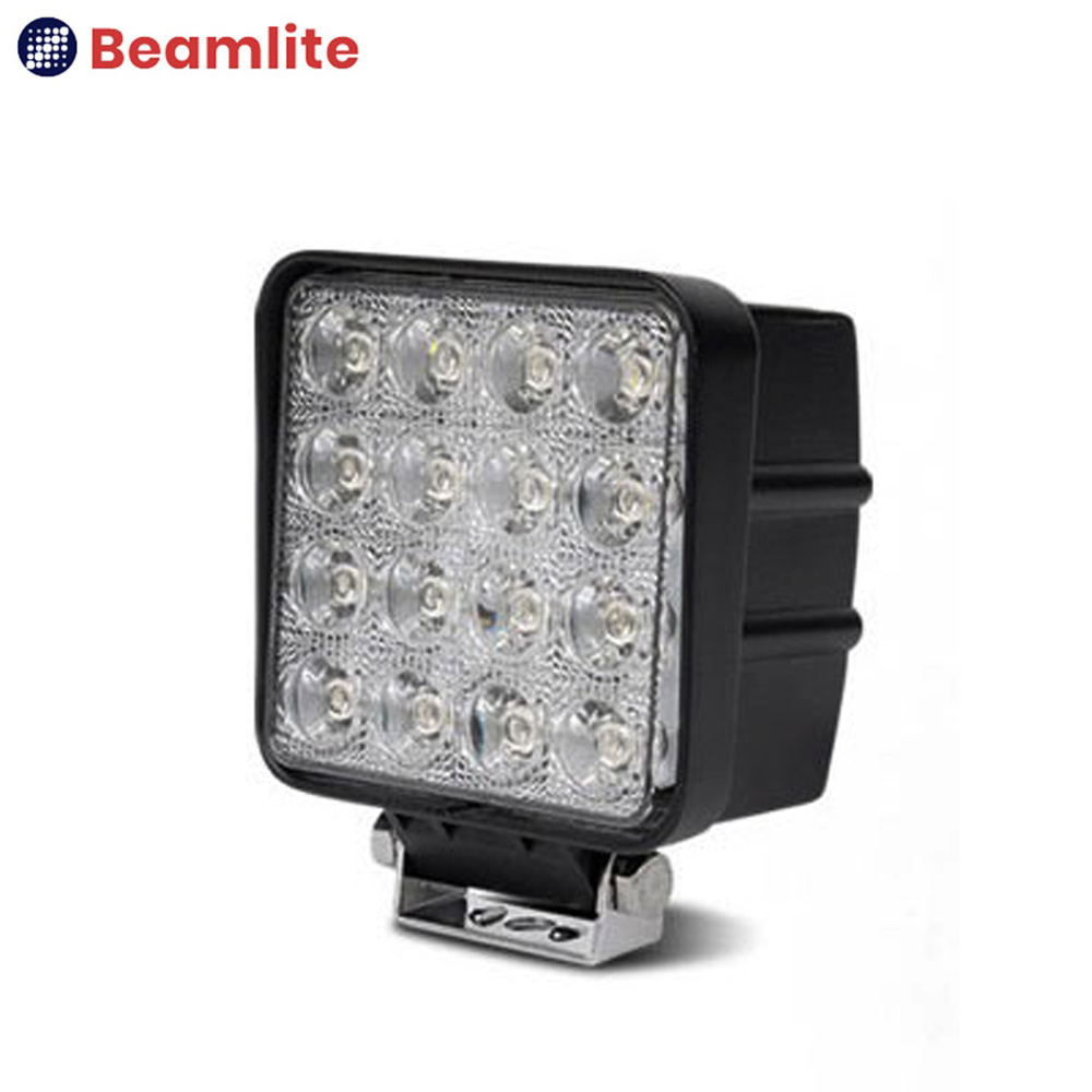 LS48 LED 써치라이트 48W 작업등 집중형 DC 12V 24V 선박용 차량용 전조등 - 상세 이미지 4