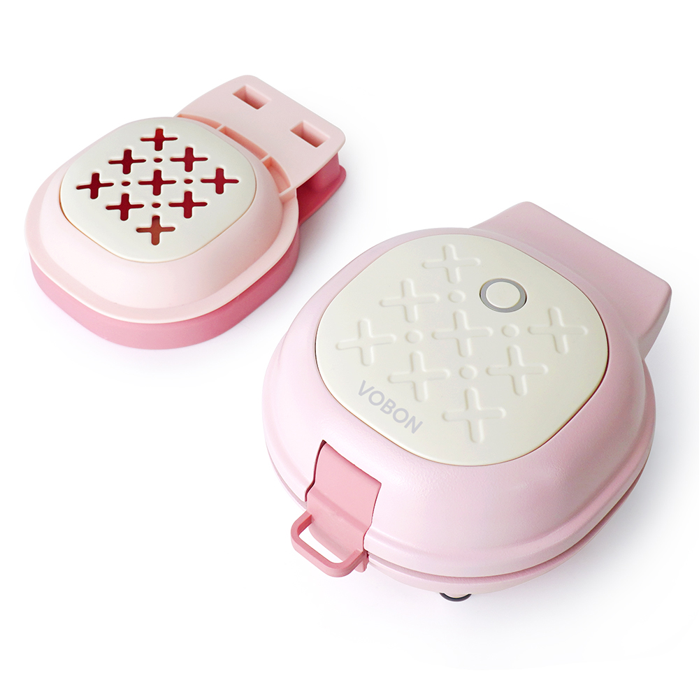 보본 키즈 와플 기계 포켓 미니 샌드위치 메이커 크로플 누룽지 만들기 VB-SM301P