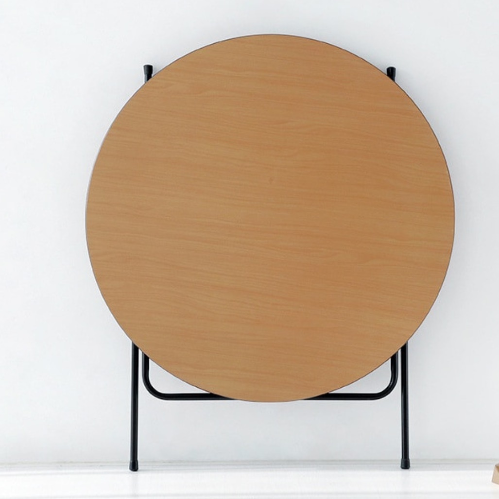 접이식원형테이블 간이식탁 입식 자취식탁 접는테이블