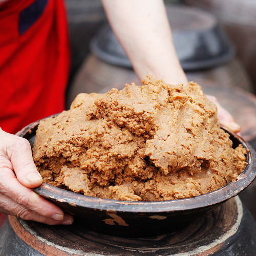맛있는 수제 된장 1kg 조선 재래식 국산콩 순창 명진 - 상세 이미지 3