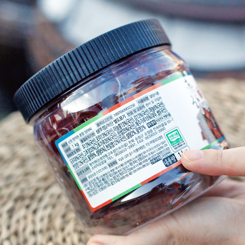 전통식품 모듬장아찌 국산재료 향적원 6종류 혼합 1kg - 상세 이미지 2