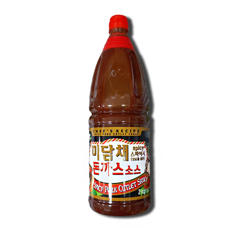 미담채 스파이시 돈까스소스 2kg : 여기집밥