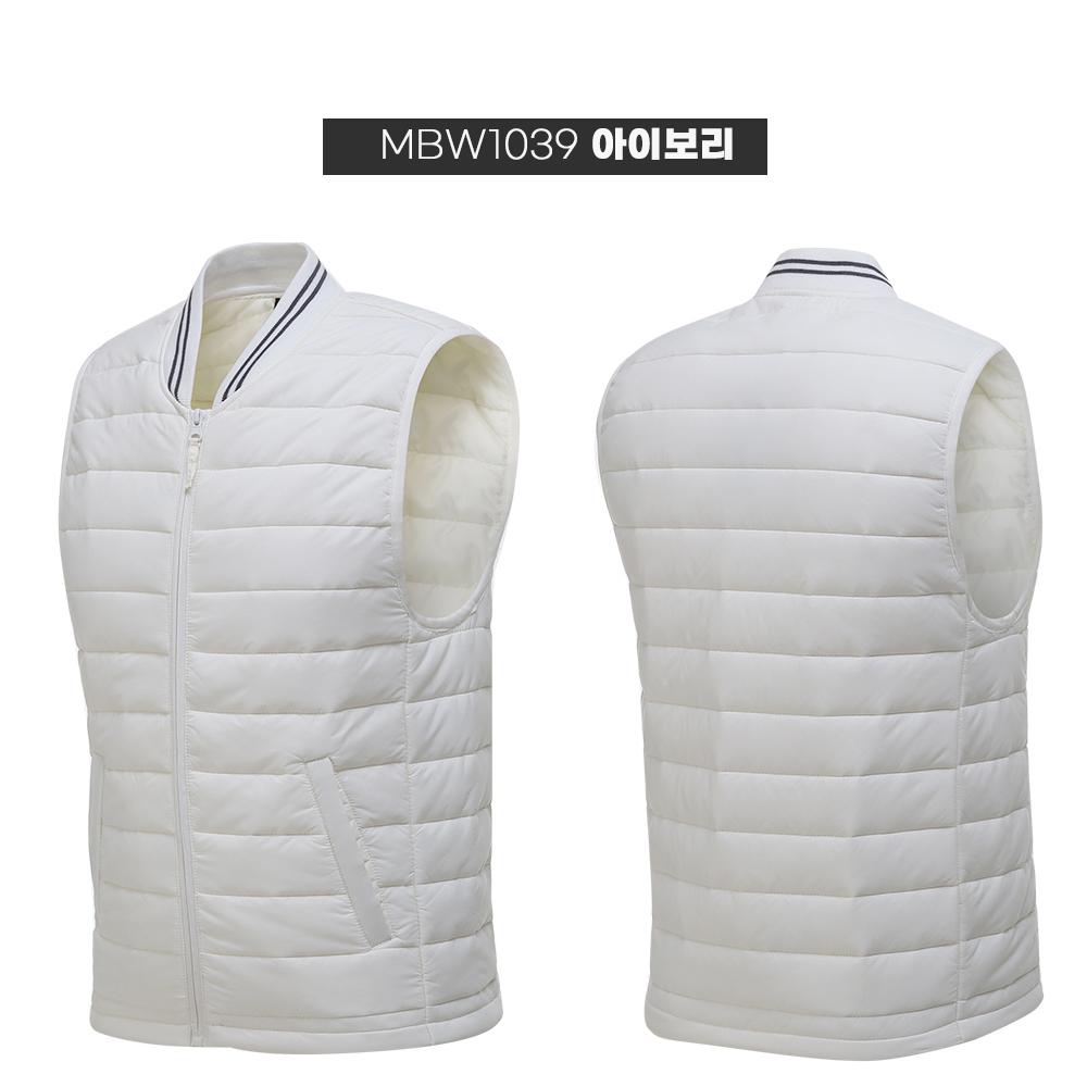 마스터베어 어반웜 V3 남성 경량패딩 풀집업 골프조끼 MBW1039 - 상세 이미지 4