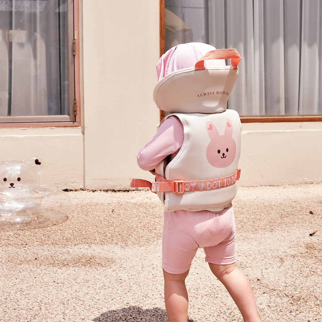 아가드x돗투돗 유아 구명 조끼 S 돗람이 돌 아기 팬티 분리형 물놀이 용품