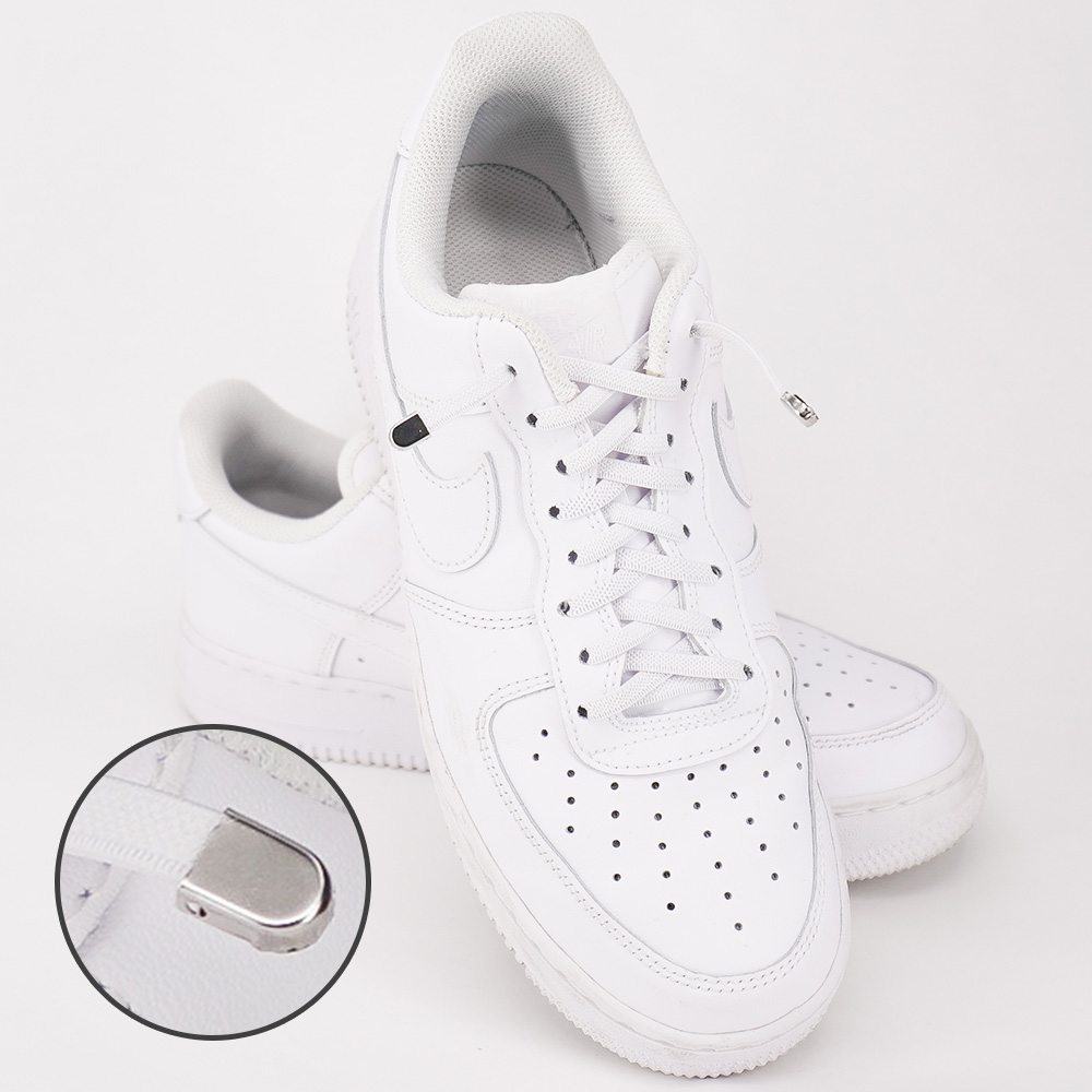 [브로키] 신발끈 클립 매듭없는 고무줄 운동화끈