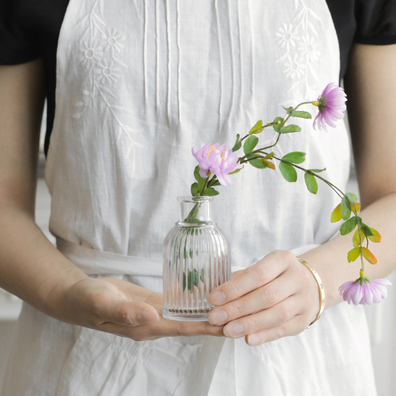 커피 테이블 미니 유리 인테리어 오브제 화병 디퓨저 감성 드라이 플라워 공병 유리병 A소