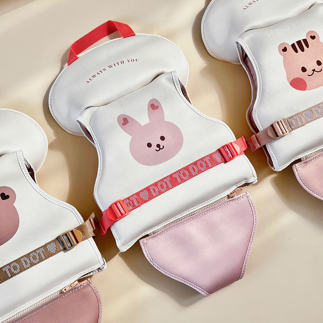 아가드x돗투돗 유아 구명 조끼 S 돗람이 돌 아기 팬티 분리형 물놀이 용품